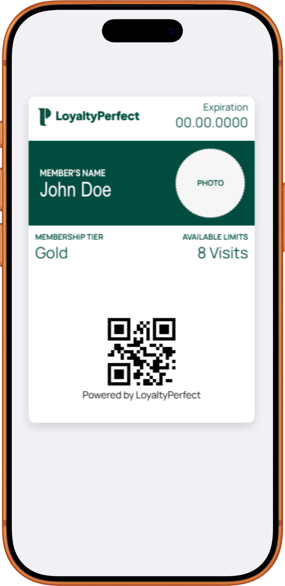 Mockup Membership Card