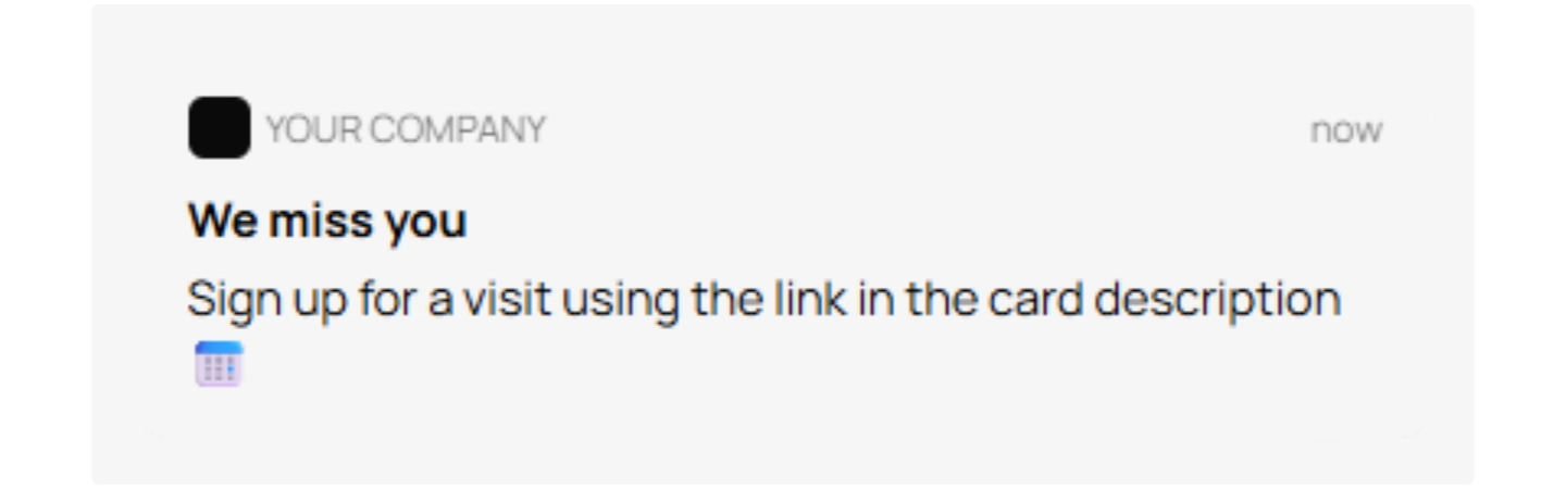 Notification Reminder